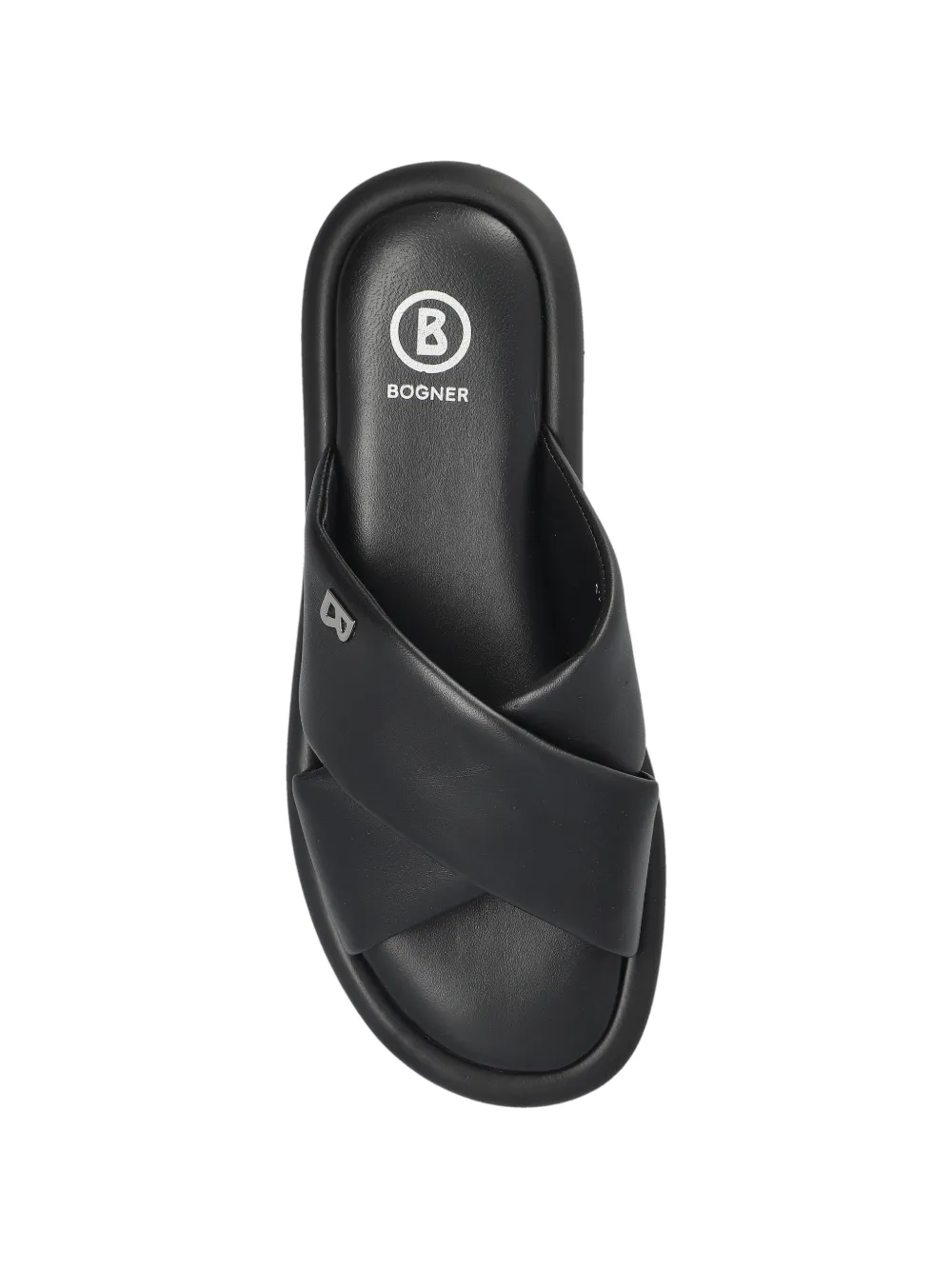  Bogner Portofino Crossover-strap Sandals - Black 