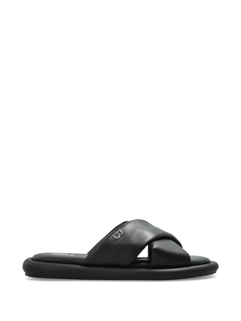 BOGNER Portofino crossover-strap sandals - Black