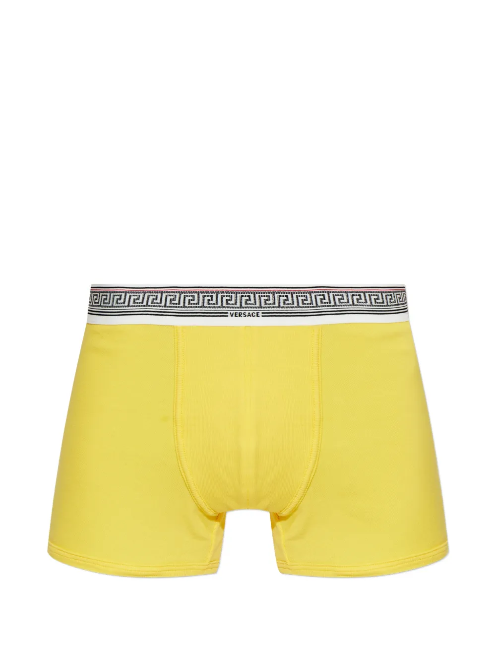 Versace patterned-waistband boxers - Giallo
