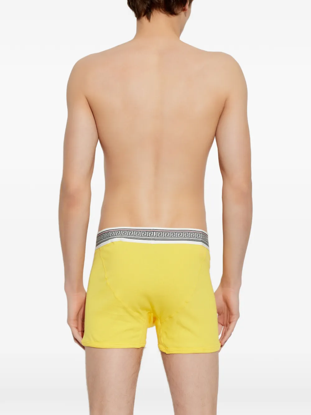  Versace Patterned-waistband Boxers - Yellow 