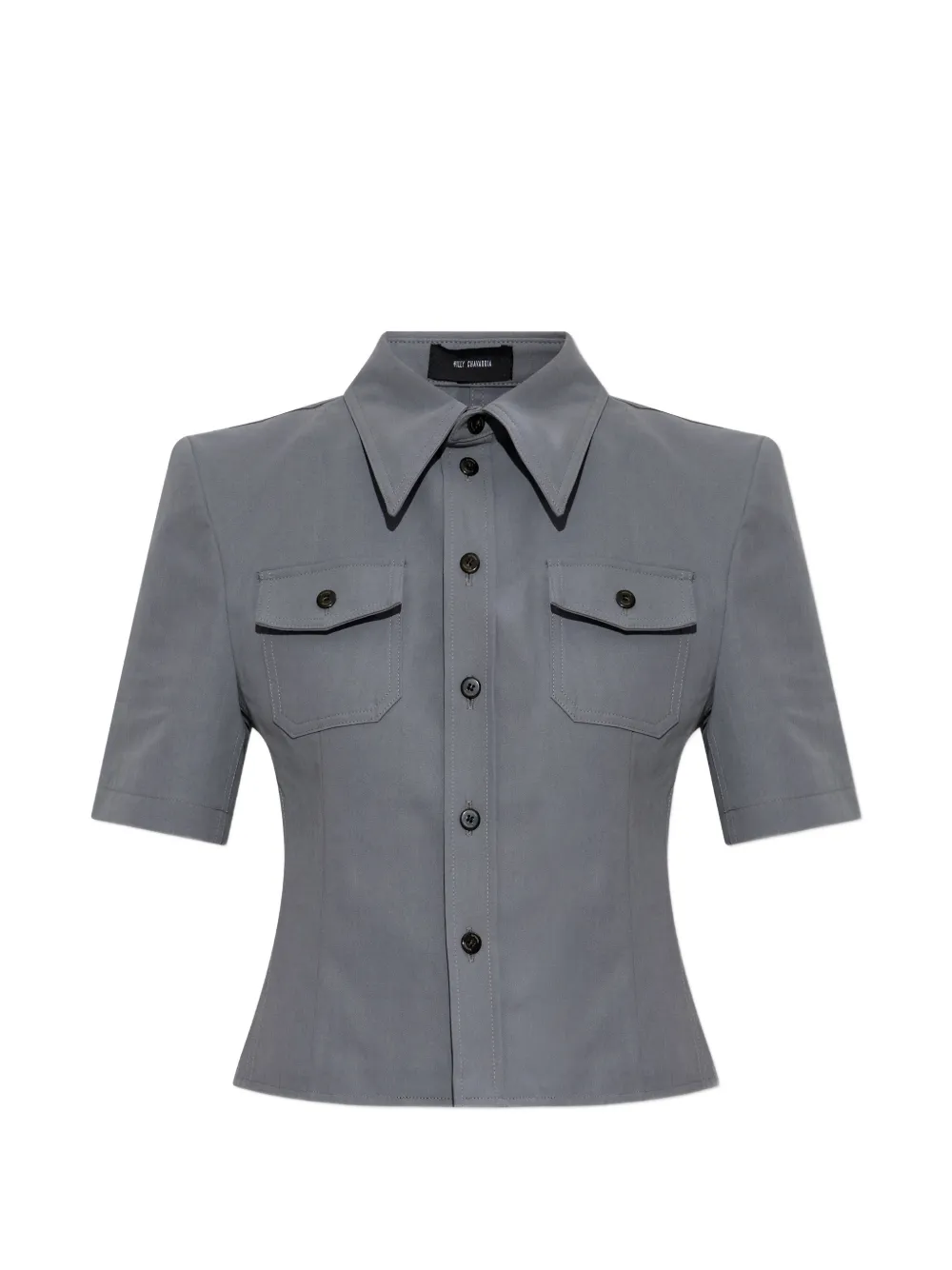 Willy Chavarria Chavela button-up shirt - Grigio
