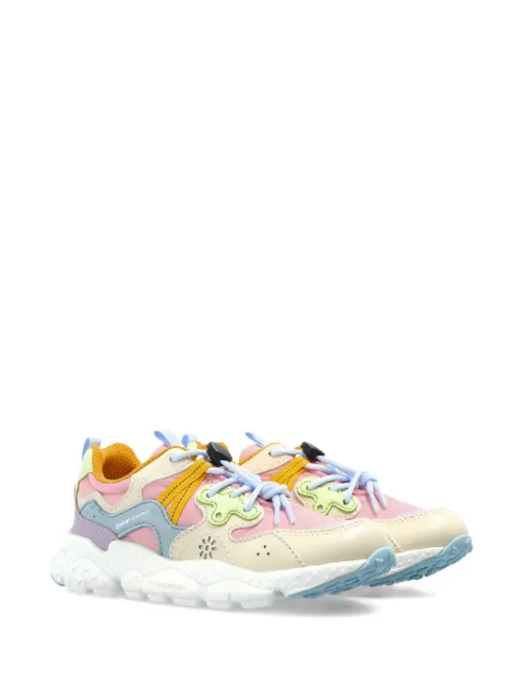 FLOWER MOUNTAIN KIDS Yamano 3 floral-motif sneakers