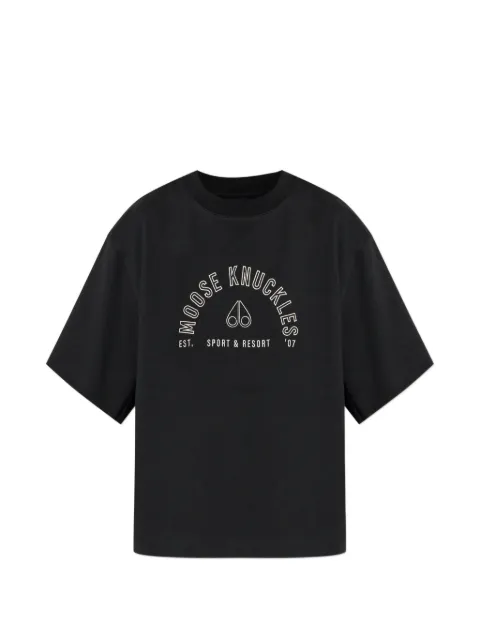 Moose Knuckles graphic T-shirt
