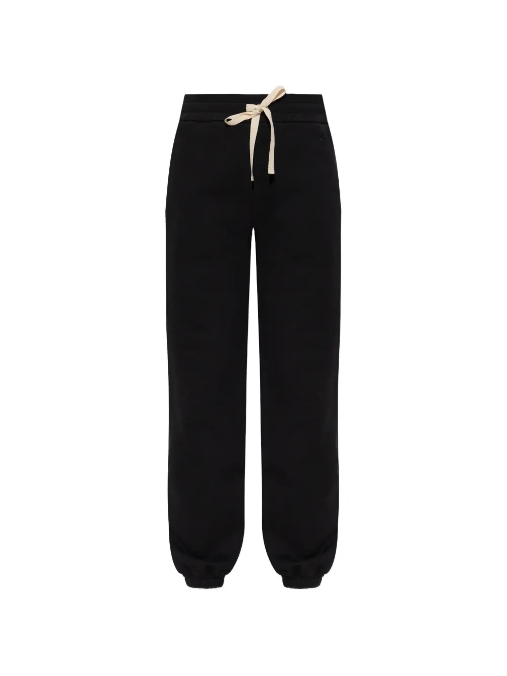 Jil Sander drawstring embroidered track pants - Nero