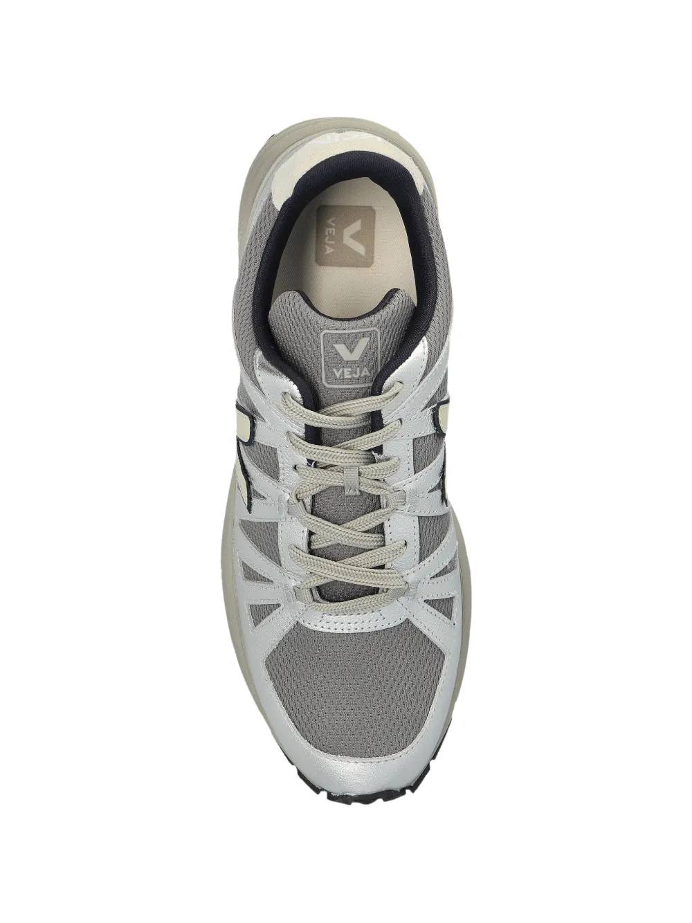 VEJA Salar Lt Alveomesh sneakers met logodetail Zilver