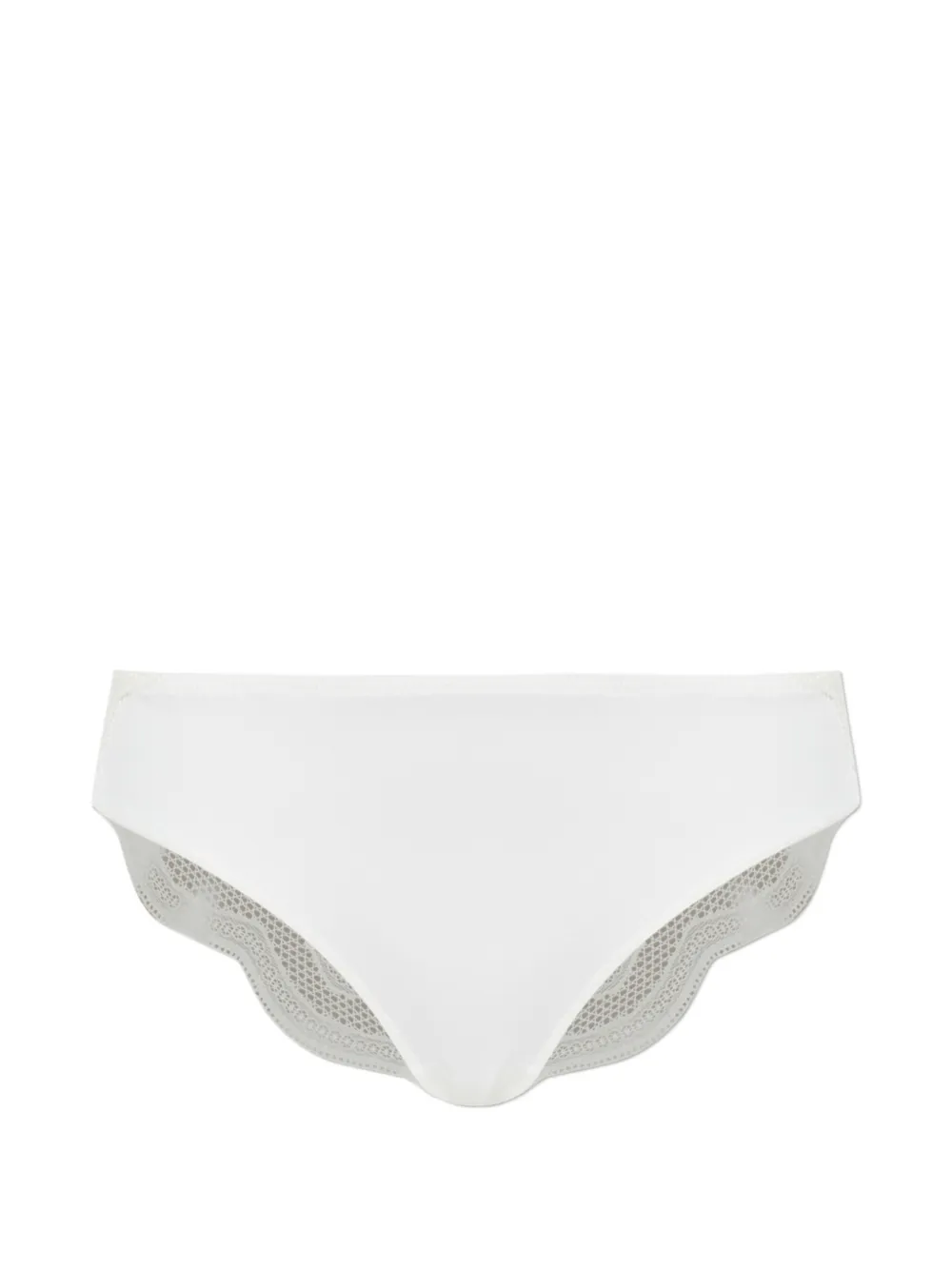 Hanro lace briefs - Bianco