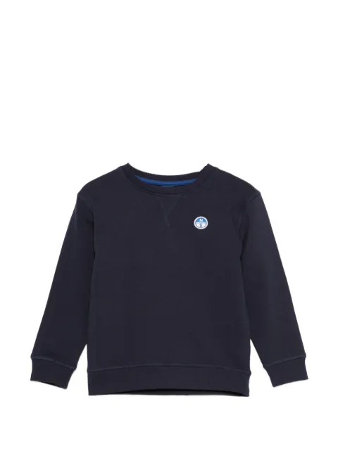 North Sails Kids logo-patch sweatshirt