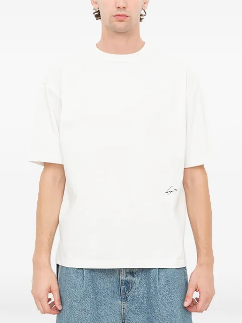 SONGZIO painted-patch T-shirt
