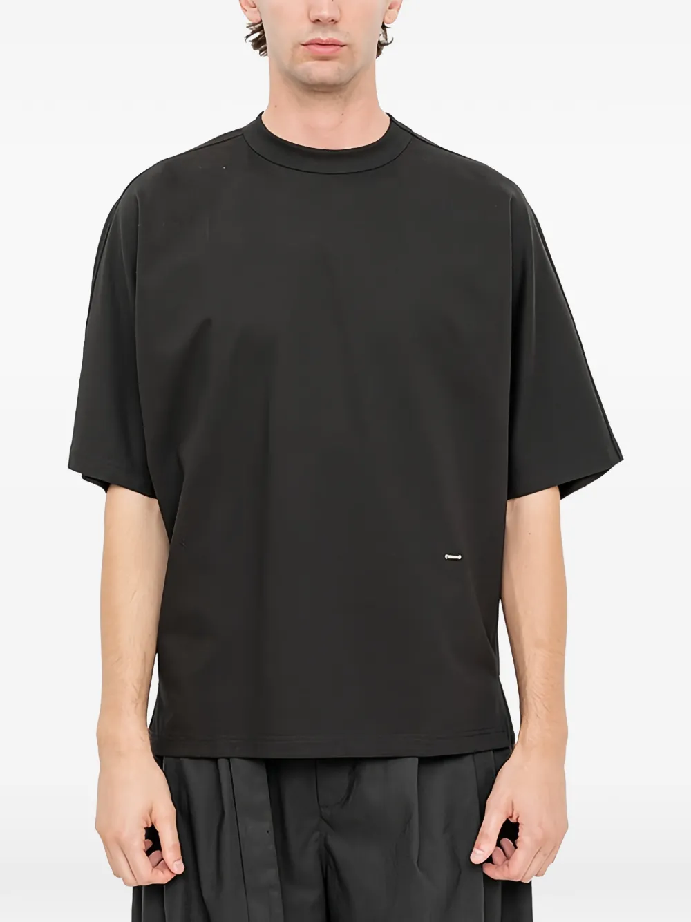 SONGZIO Polyptych Curved T-shirt - Nero