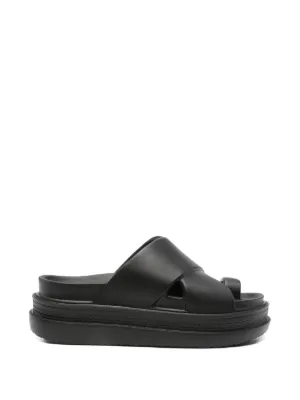 NWT 1017 ALYX 9SM | Mono chunky slides In Black Mono Slide - Black – Feature main image 3