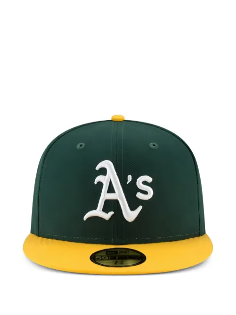 NEW ERA CAP MLB Oakland Athletics Authentic On Field pet met geborduurd logo