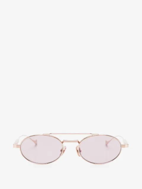 Cutler & Gross Ladbroke oval-frame sunglasses
