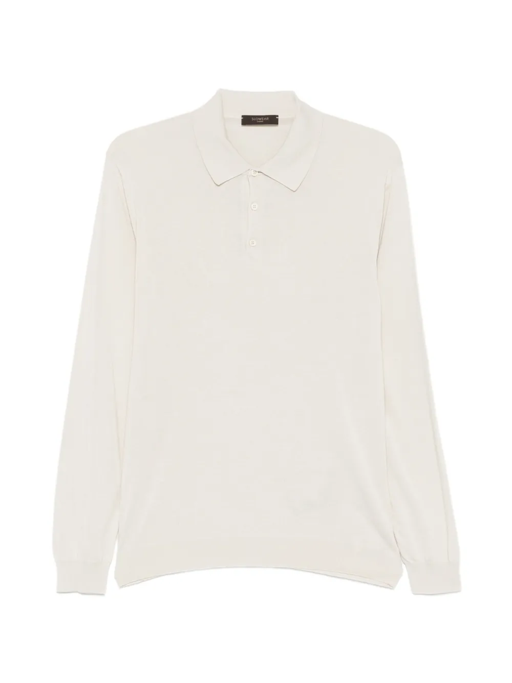 Zanone long-sleeve polo shirt - Toni neutri