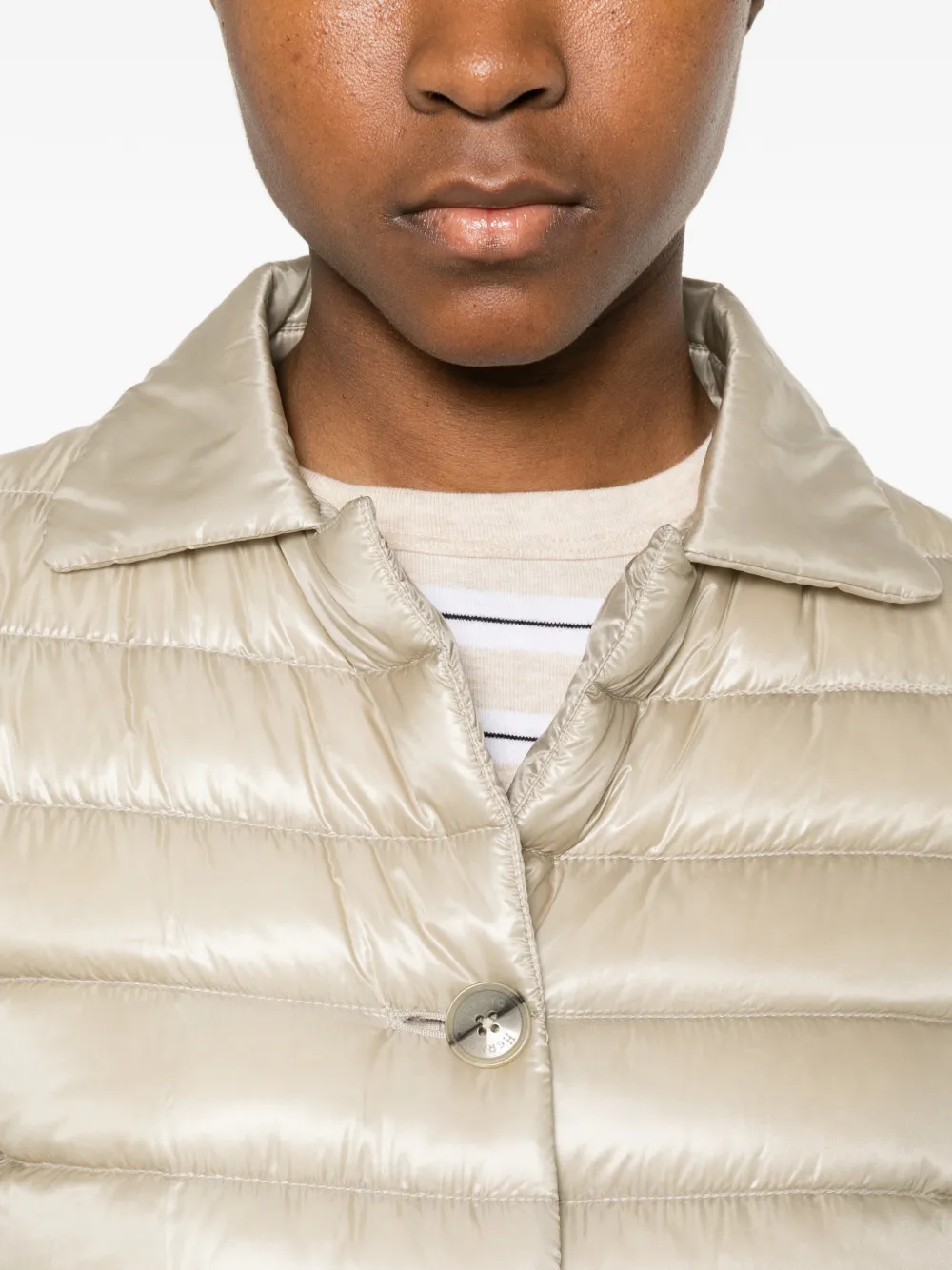 Herno Gewatteerd jack Beige