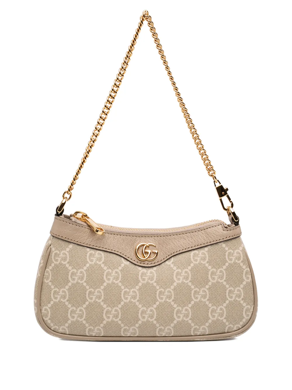 Gucci Pre-Owned 2016-2026 Small GG Supreme Ophidia shoulder bag - Marrone