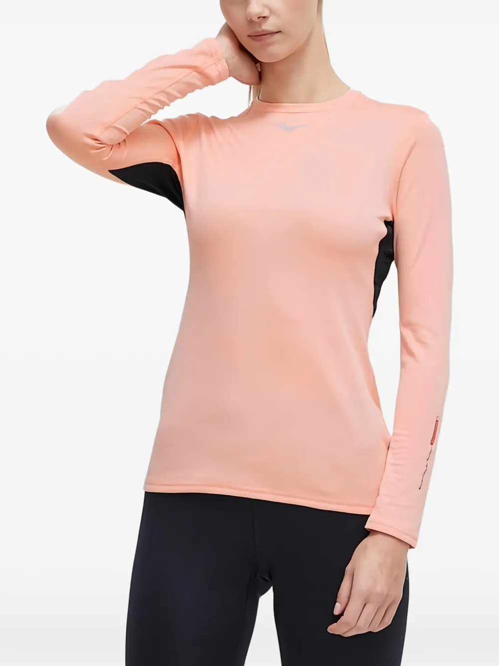 Mizuno long-sleeved thermal T-shirt - Rosa
