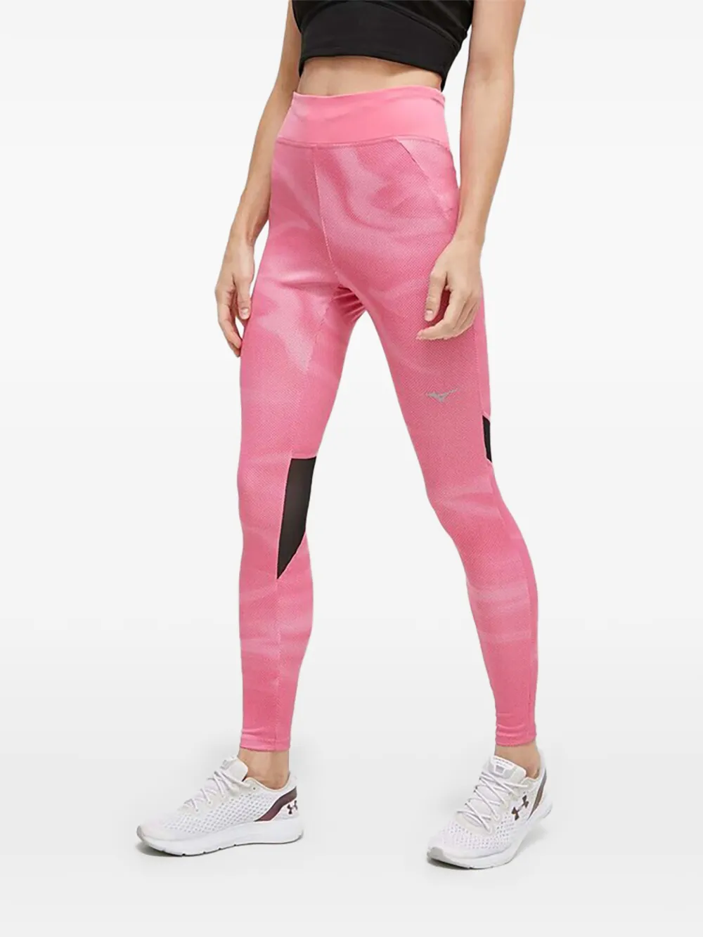 Mizuno Leggings a pois - Rosa