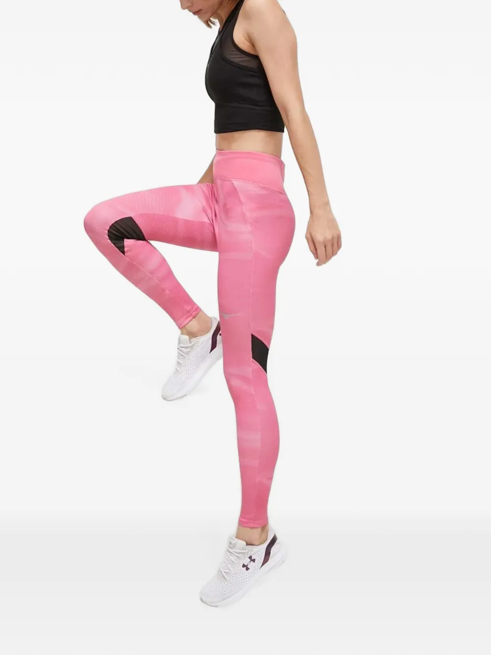 Mizuno Legging met stippen Roze