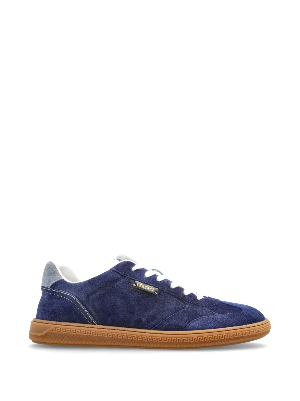 Versace Greca Court suede sneakers - Blue