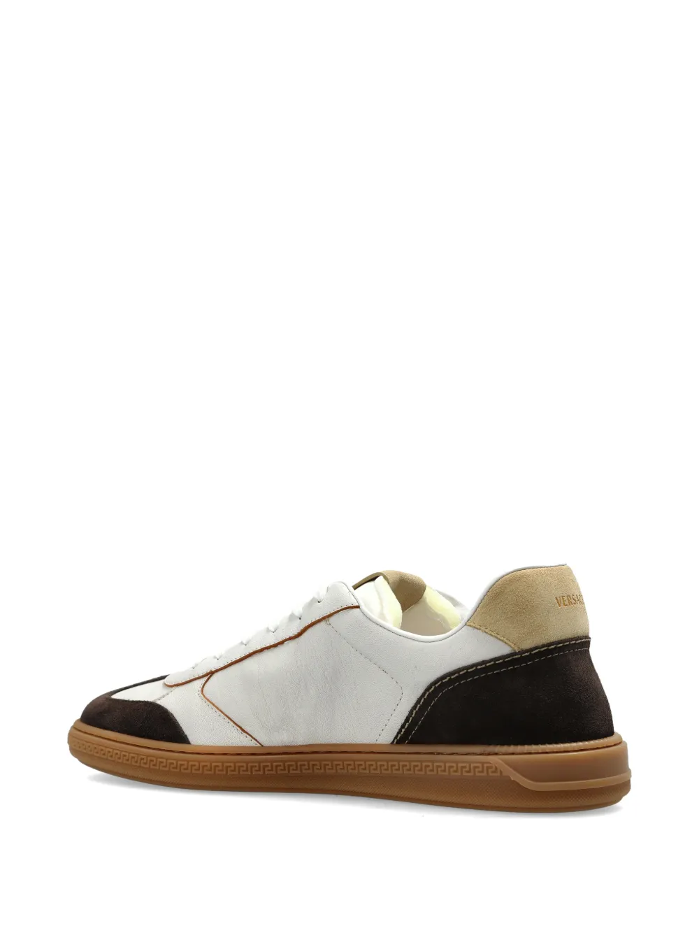 Versace Sneakers met Greca-patroon Beige