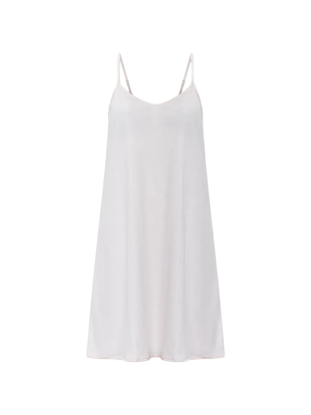 Hanro V-neck slip nightdress - Rosa