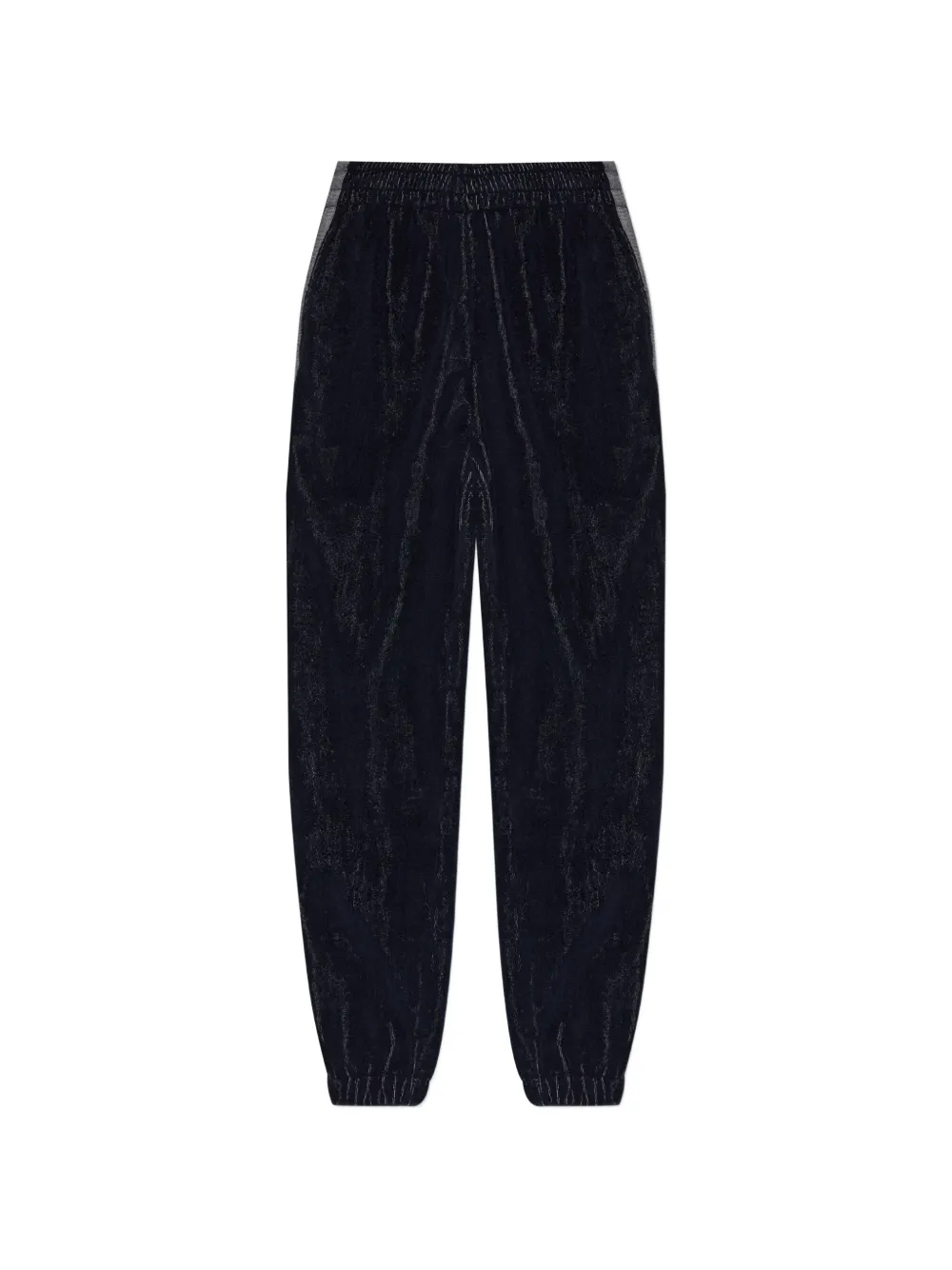 Versace Home stripe towelling track pants - Blu