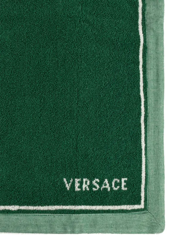 Versace Home メドゥーサ バスタオル | グリーン | FARFETCH JP