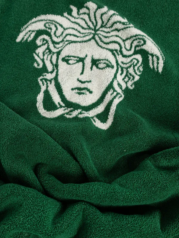 Versace Home メドゥーサ バスタオル | グリーン | FARFETCH JP