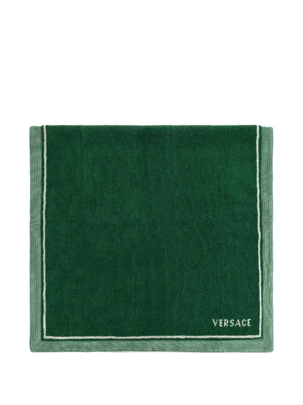 Versace Home メドゥーサ バスタオル | グリーン | FARFETCH JP