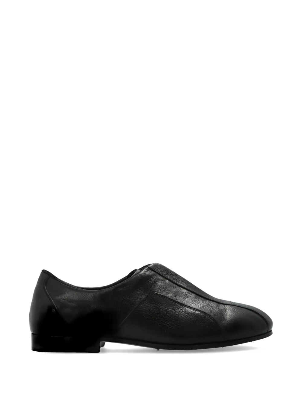 Jil Sander lace-up leather sneakers - Nero