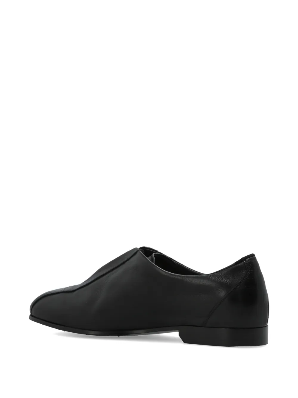 Jil Sander Leren sneakers Zwart