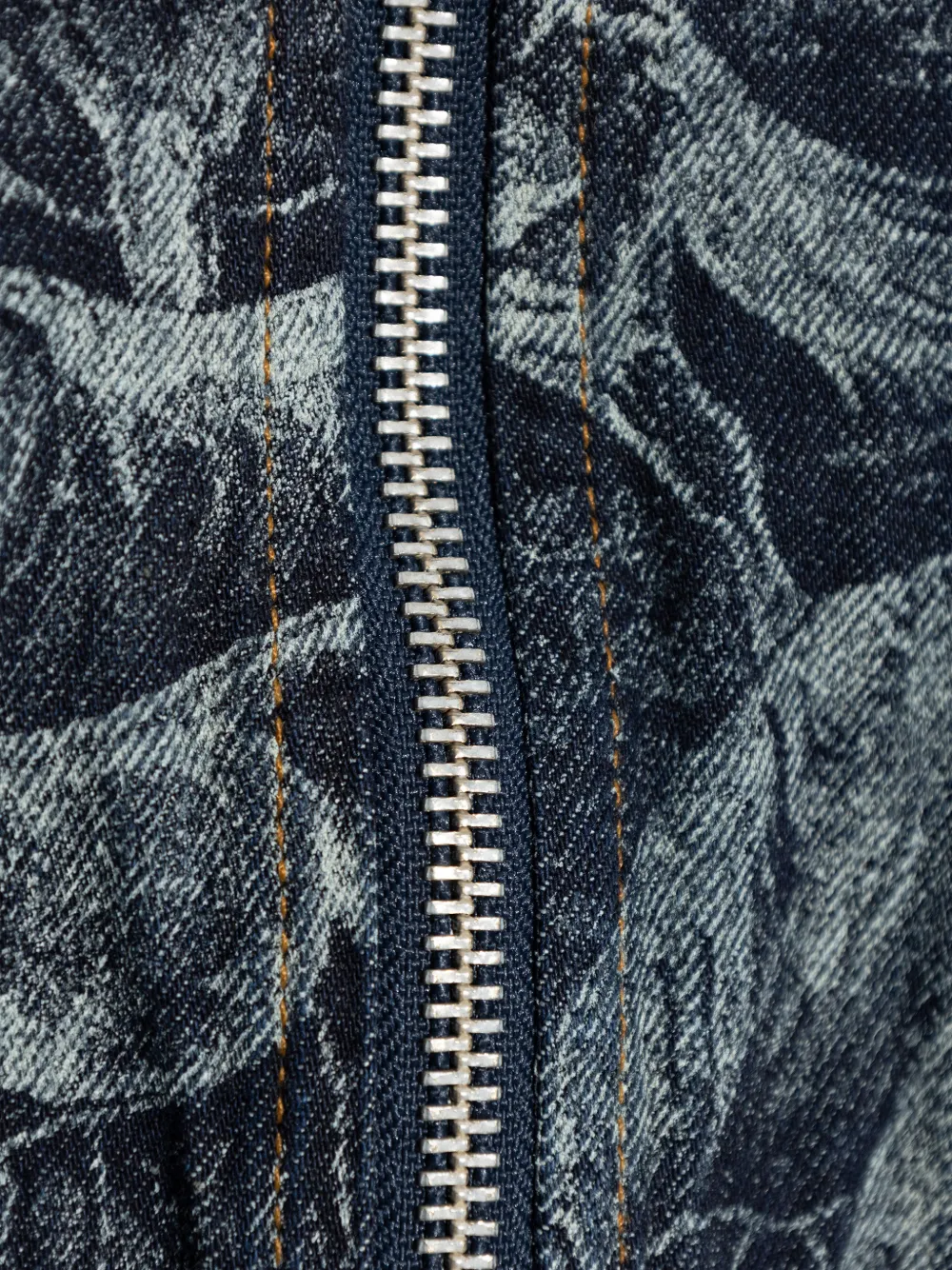 AllSaints Kaytra bomberjack met paardenprint Blauw