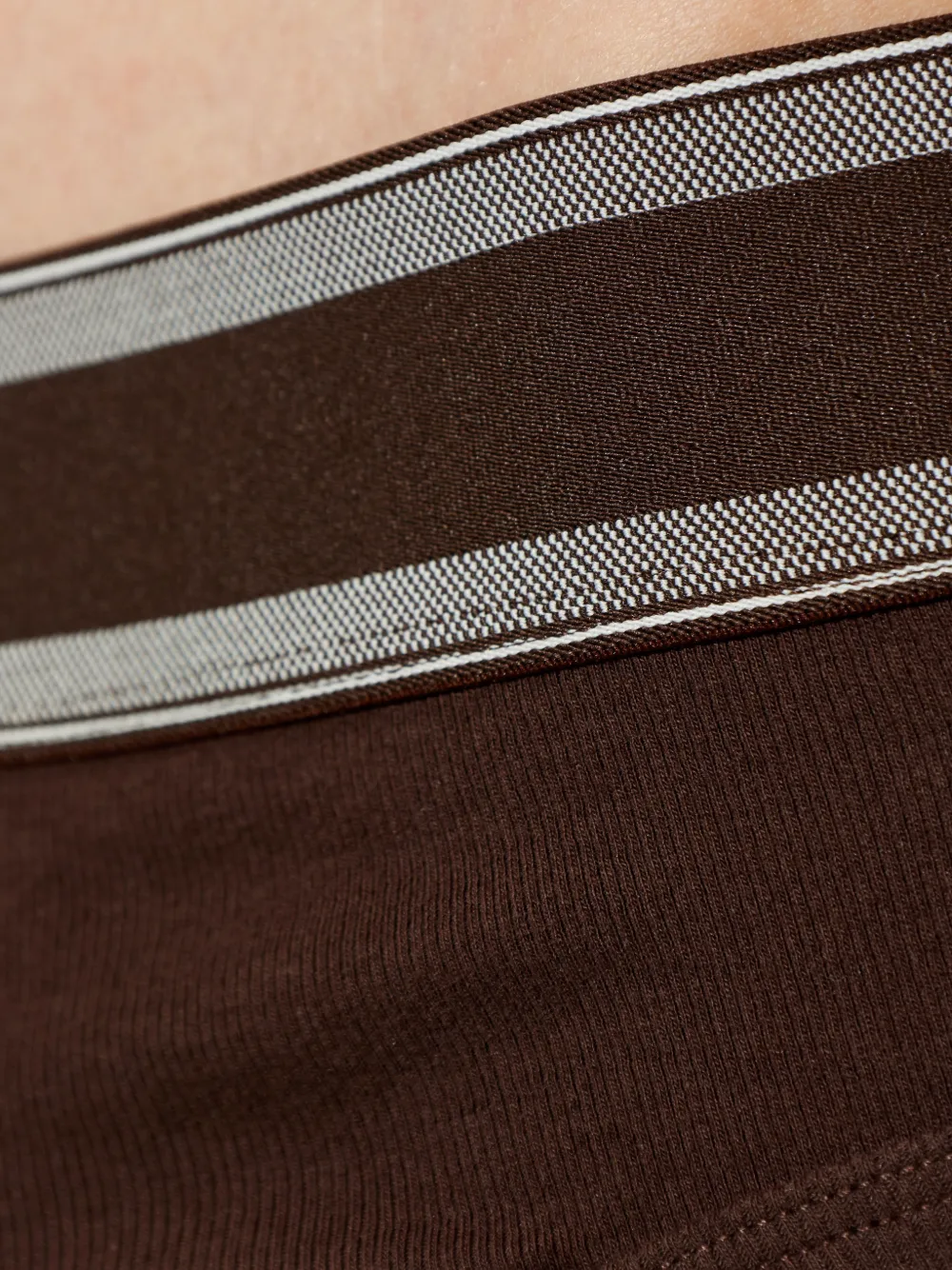 Versace Slip met logoband Bruin