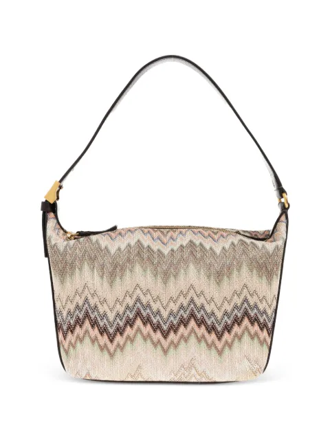 Missoni zigzag-pattern zipped tote bag