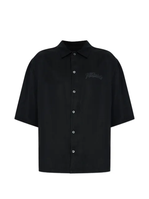 AllSaints ロゴ シャツ