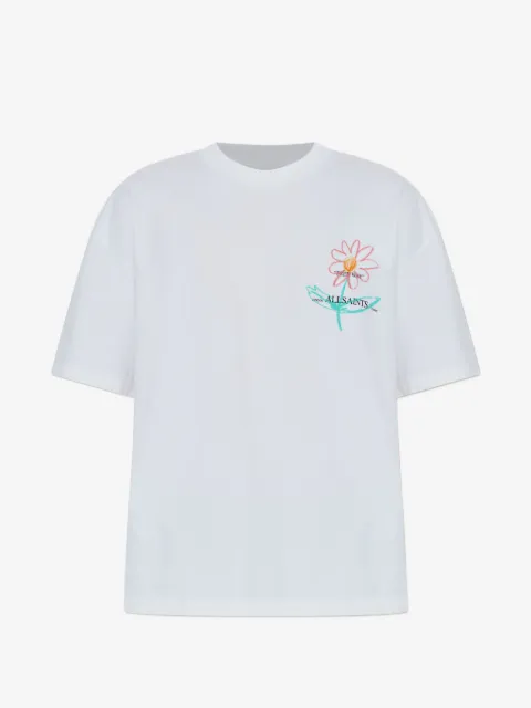 AllSaints Crayo floral-print T-shirt