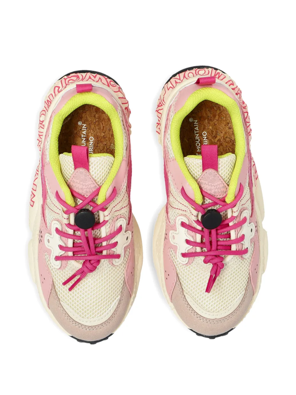 FLOWER MOUNTAIN KIDS flower sneakers Beige