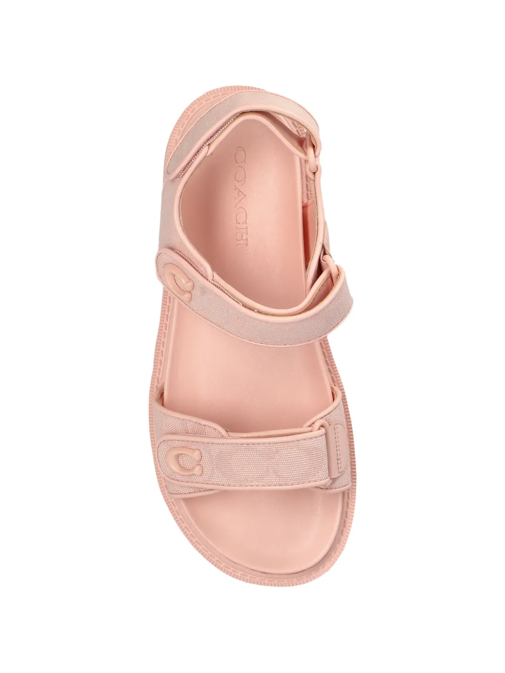 Coach Brynn sandalen met logo Roze