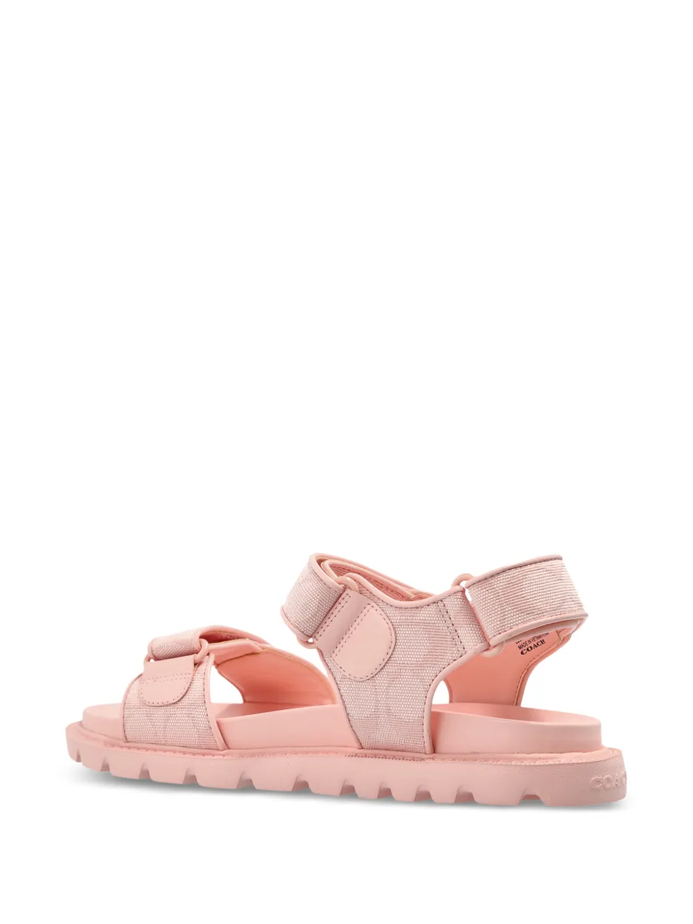 Coach Brynn sandalen met logo Roze