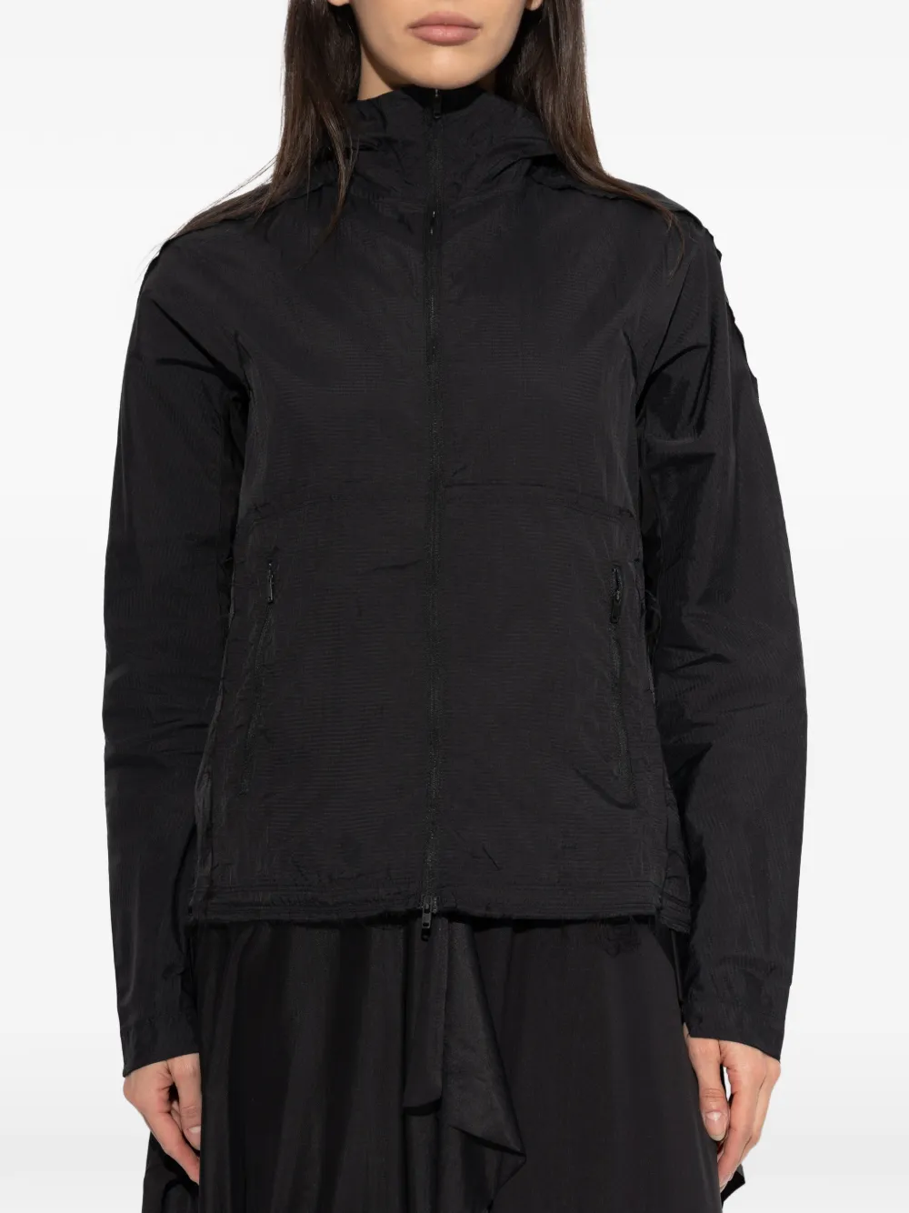 Y-3 Jack met capuchon Zwart