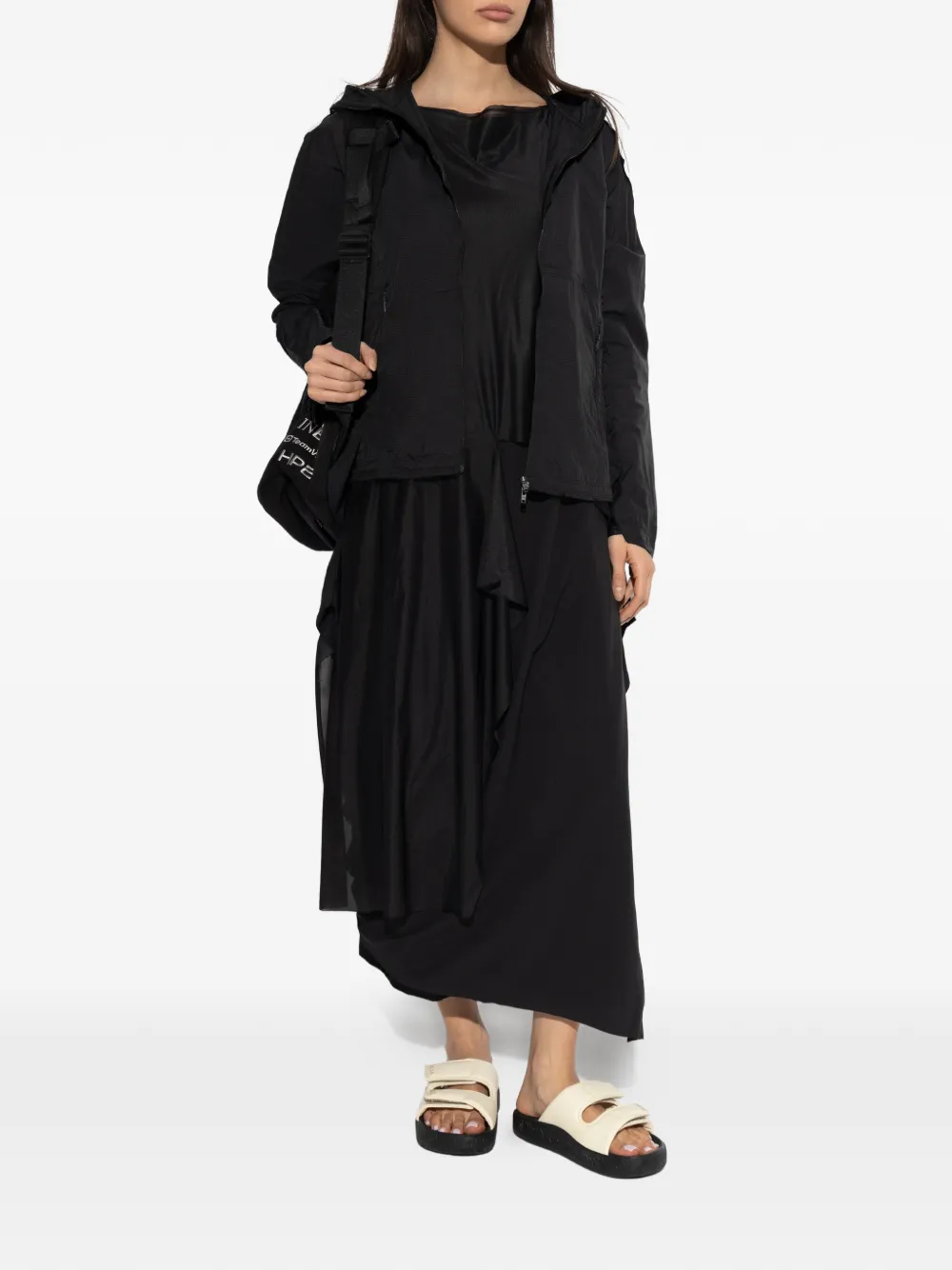Y-3 Jack met capuchon Zwart