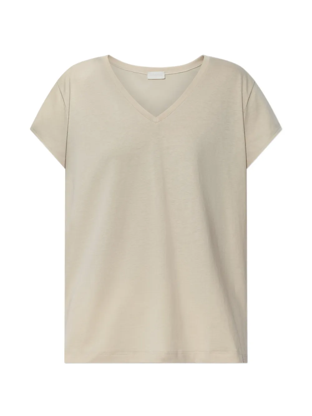 Hanro V-neck T-shirt - Toni neutri