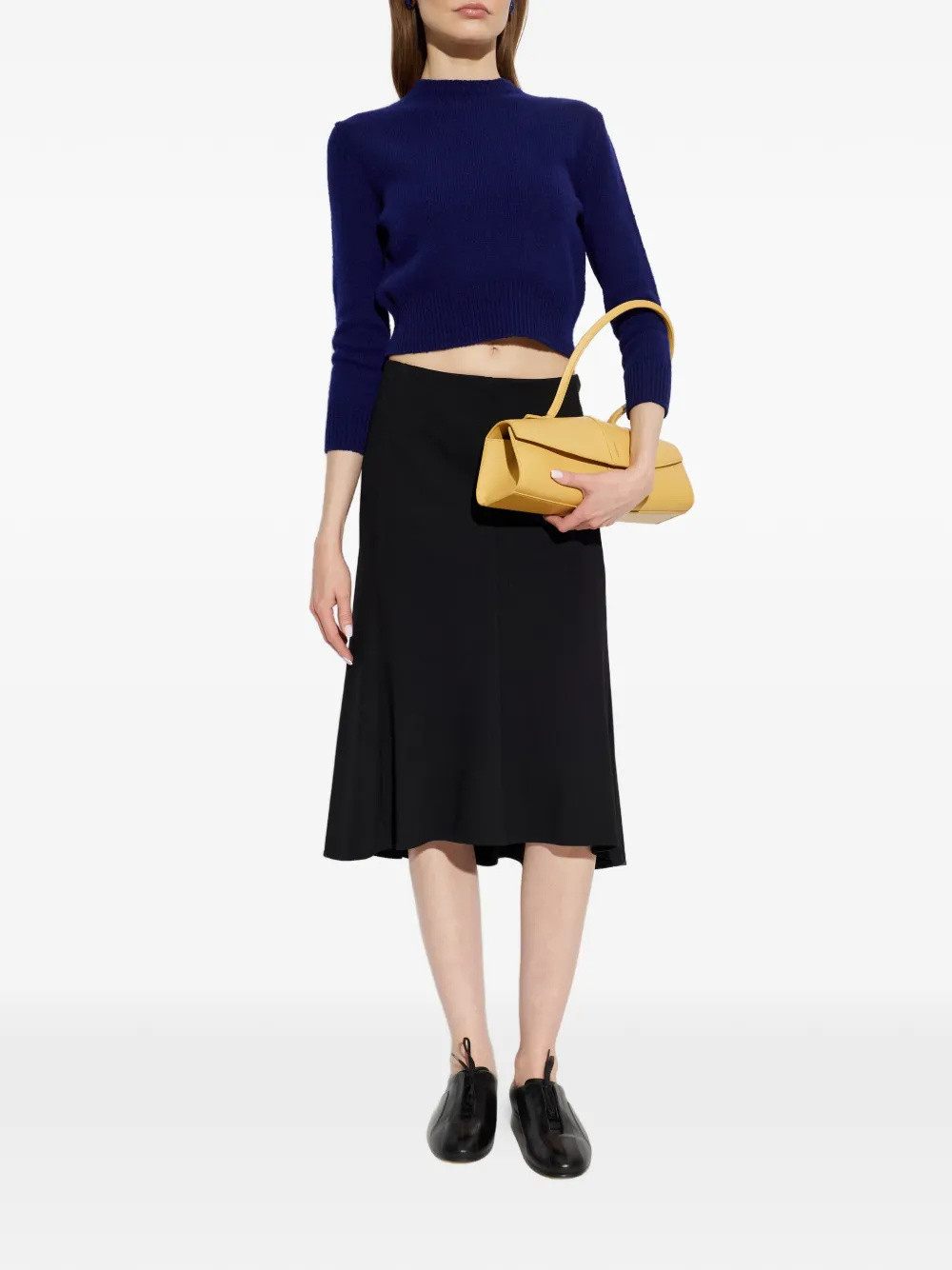  Jil Sander Pull Crop - Bleu 