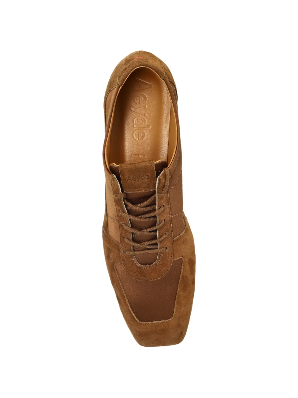 Aeyde Uma suède sneakers Bruin