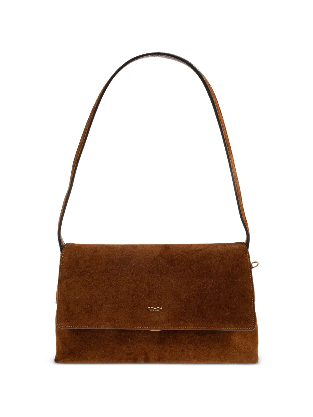 Coach Chelsea suede shoulder bag - Marrone