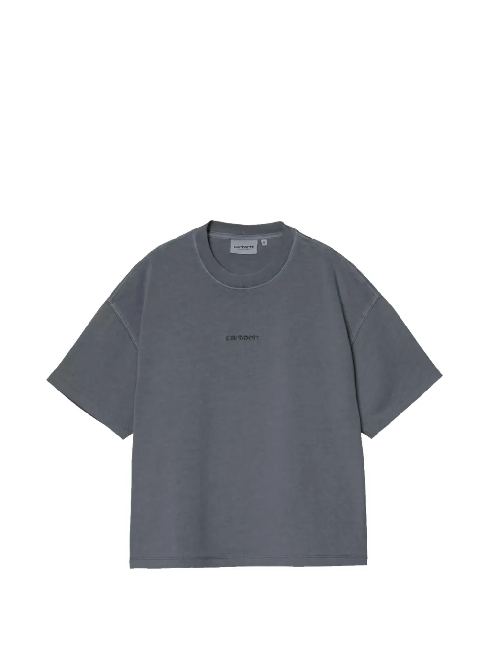 Carhartt WIP Benton embroidered-logo T-shirt - Grigio