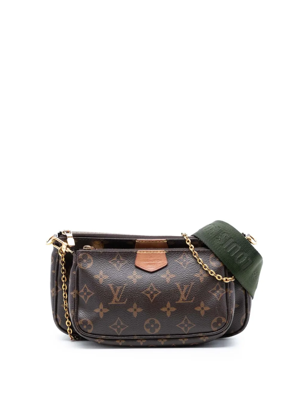 Louis Vuitton Pre-Owned 2020 Monogram Multi Pochette Accessoires satchel - Brown