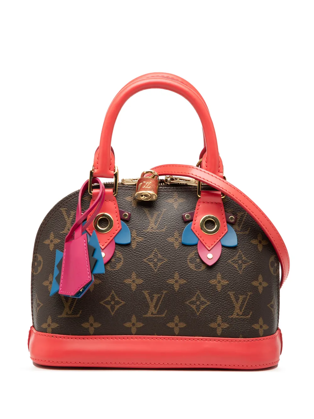 Louis Vuitton Pre-Owned 2015 Monogram Totem Alma BB satchel - Marrone