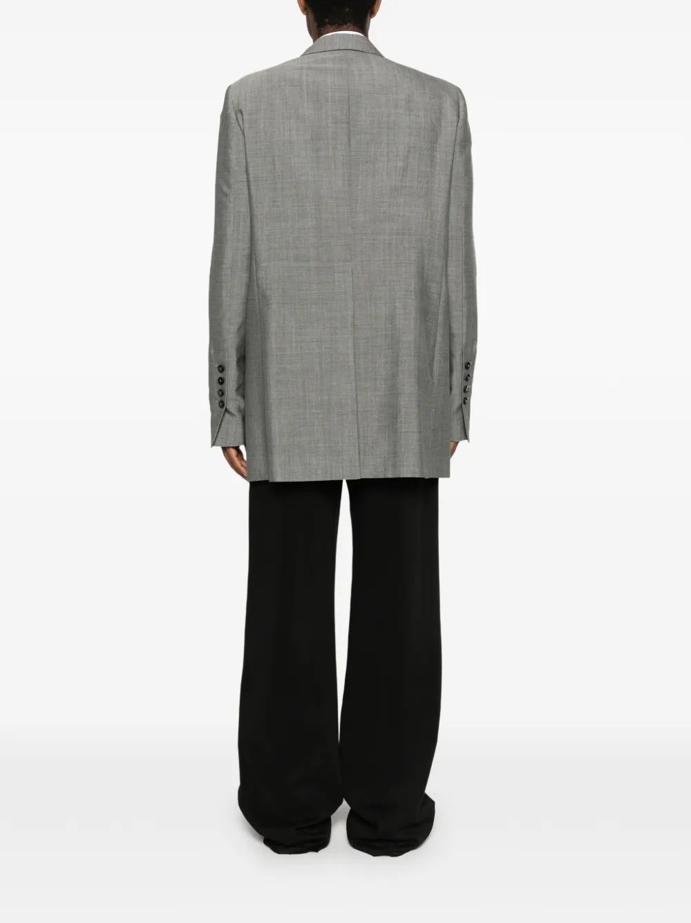 SAPIO Nº 44L blazer met dubbele rij knopen Grijs