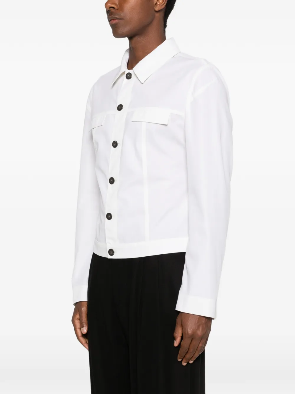  Sapio Sobrecamisa De Algodón - Blanco 
